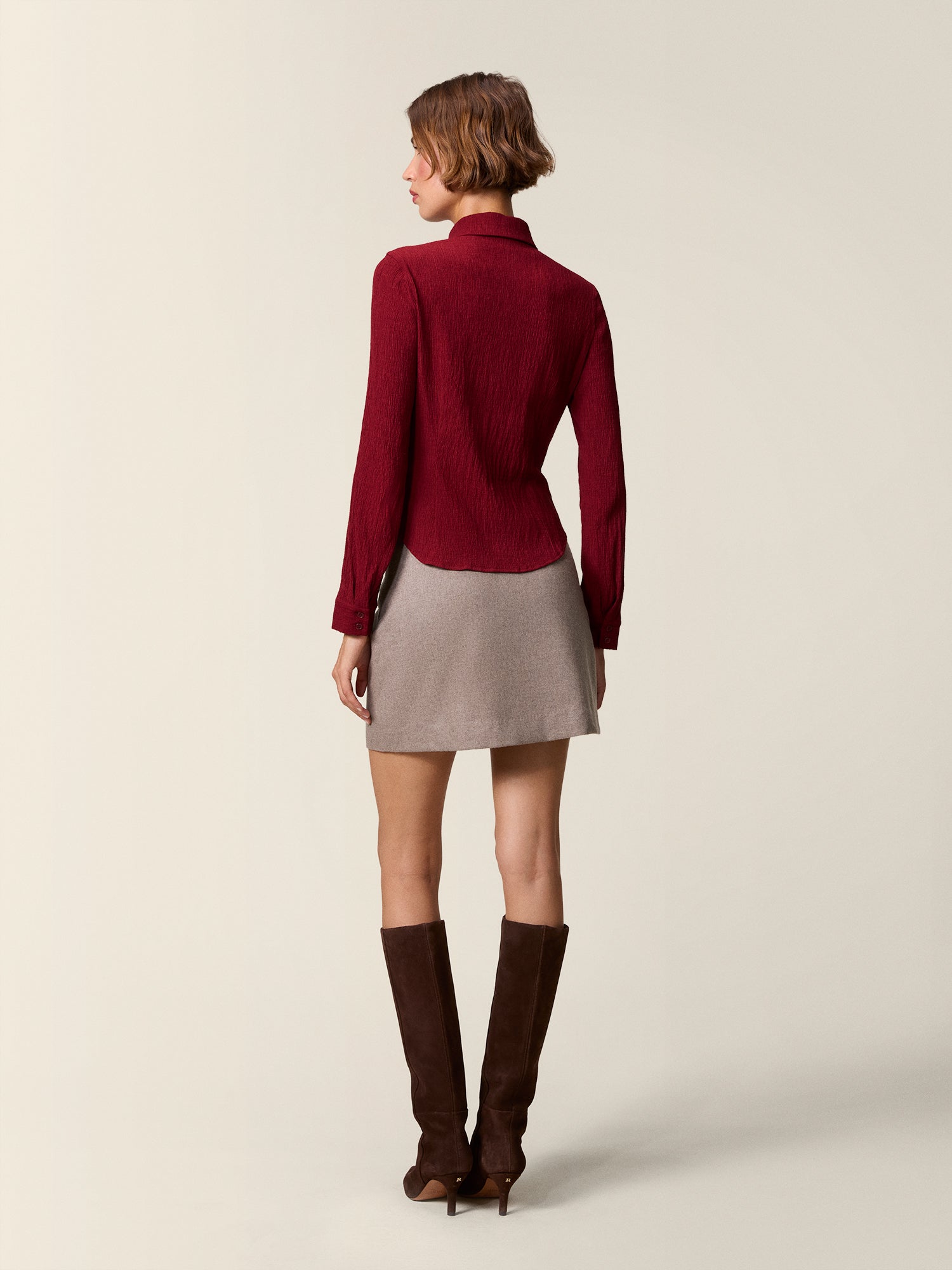 Jupe upcyclée ODETTE