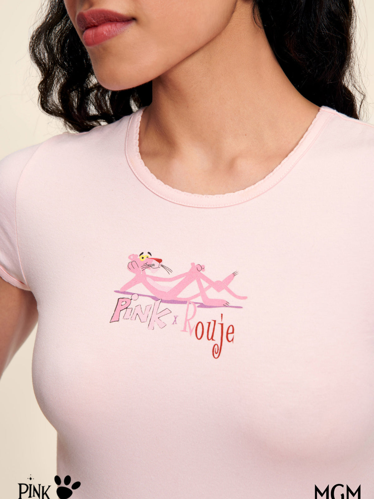 T-shirt FERGUS X LA PANTHERE ROSE