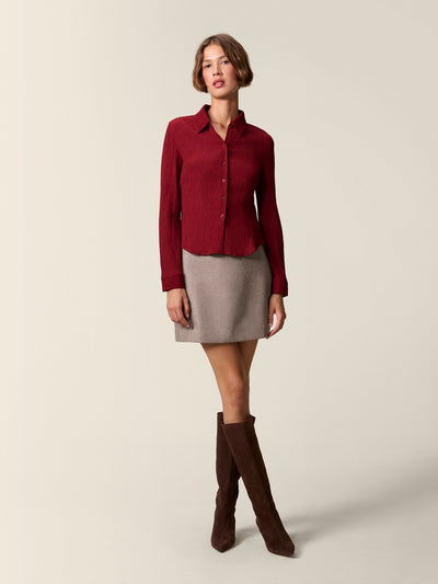 Jupe upcyclée ODETTE