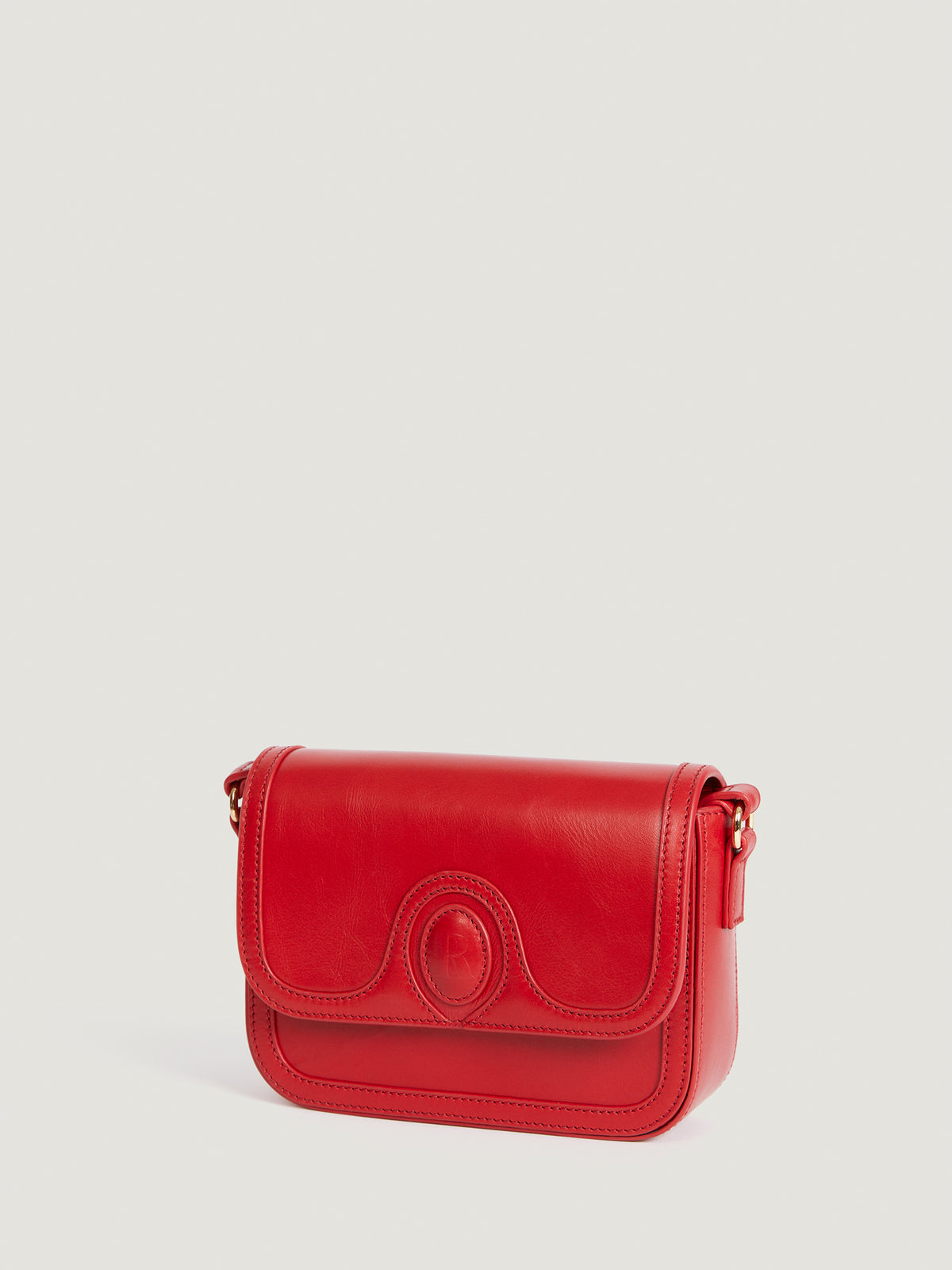 Small red purse leather Clearance