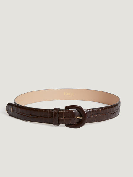 Cooper Croco Croco Chocolat • Rouje