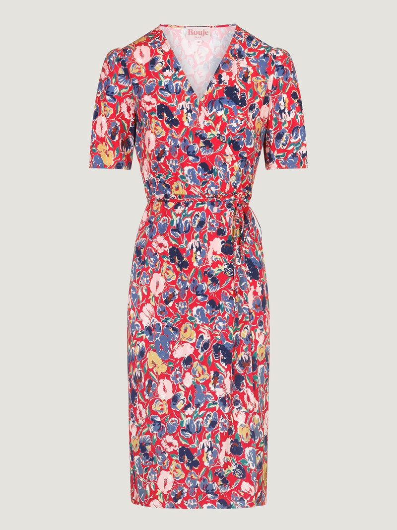 Packshot of the Gabin floral print dress