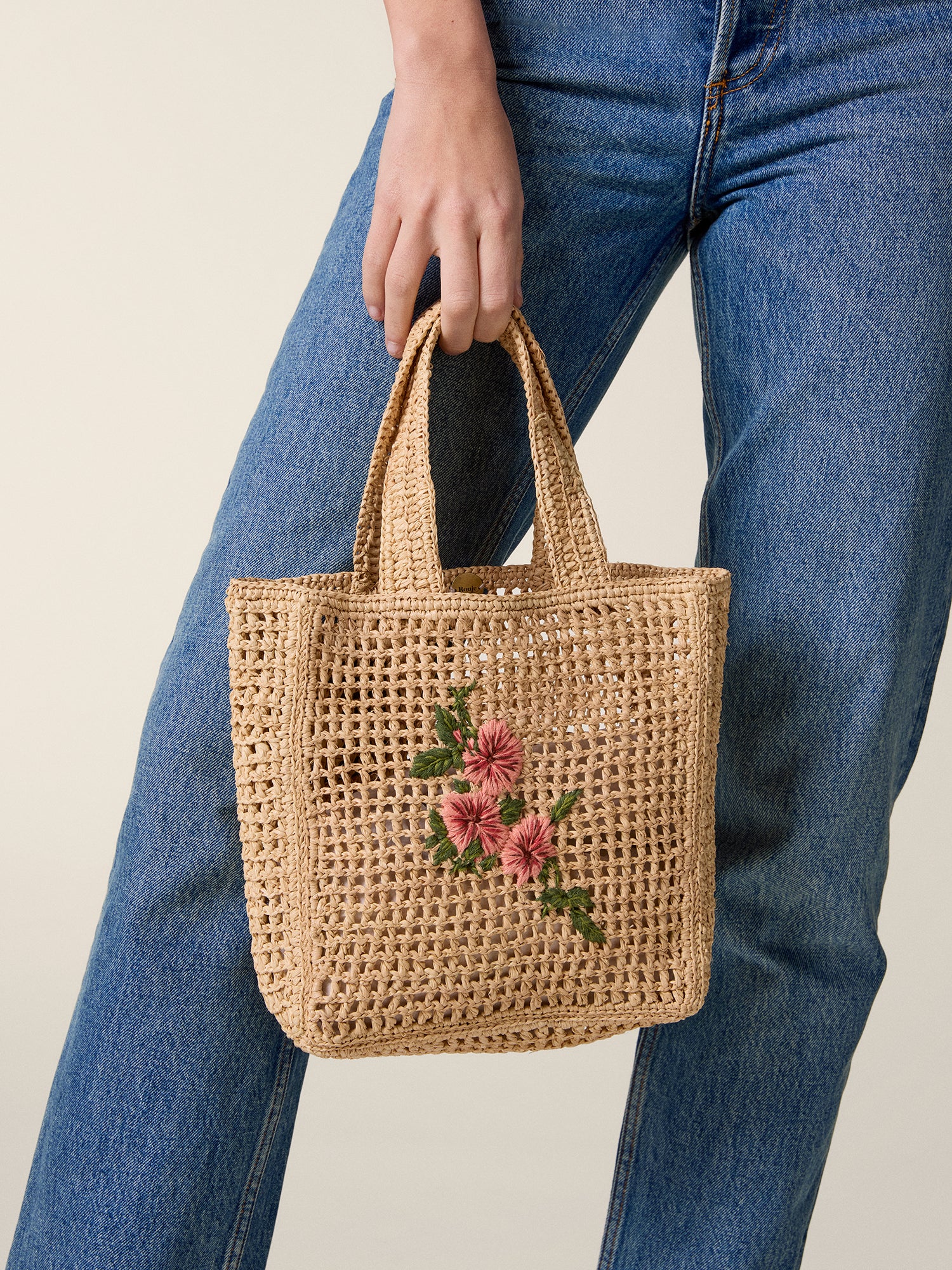 CANVAS basket bag