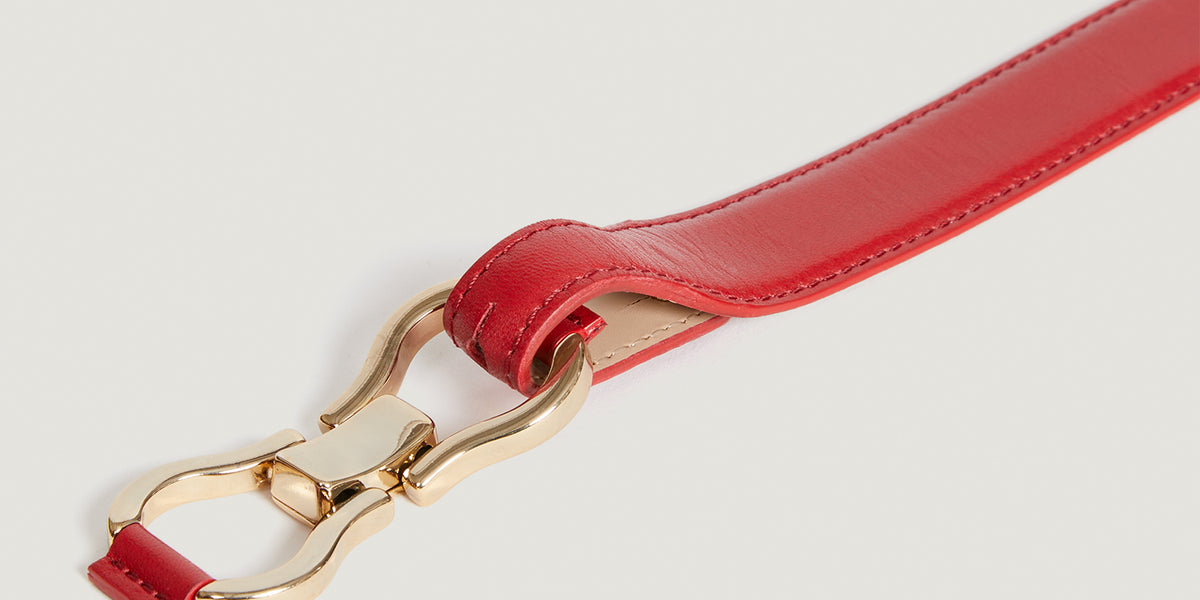 Laure Cuir Cuir Rouge • Rouje
