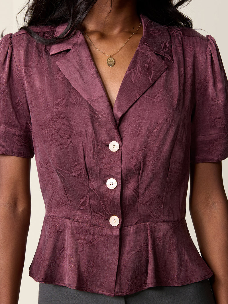 ANAS upcycled blouse