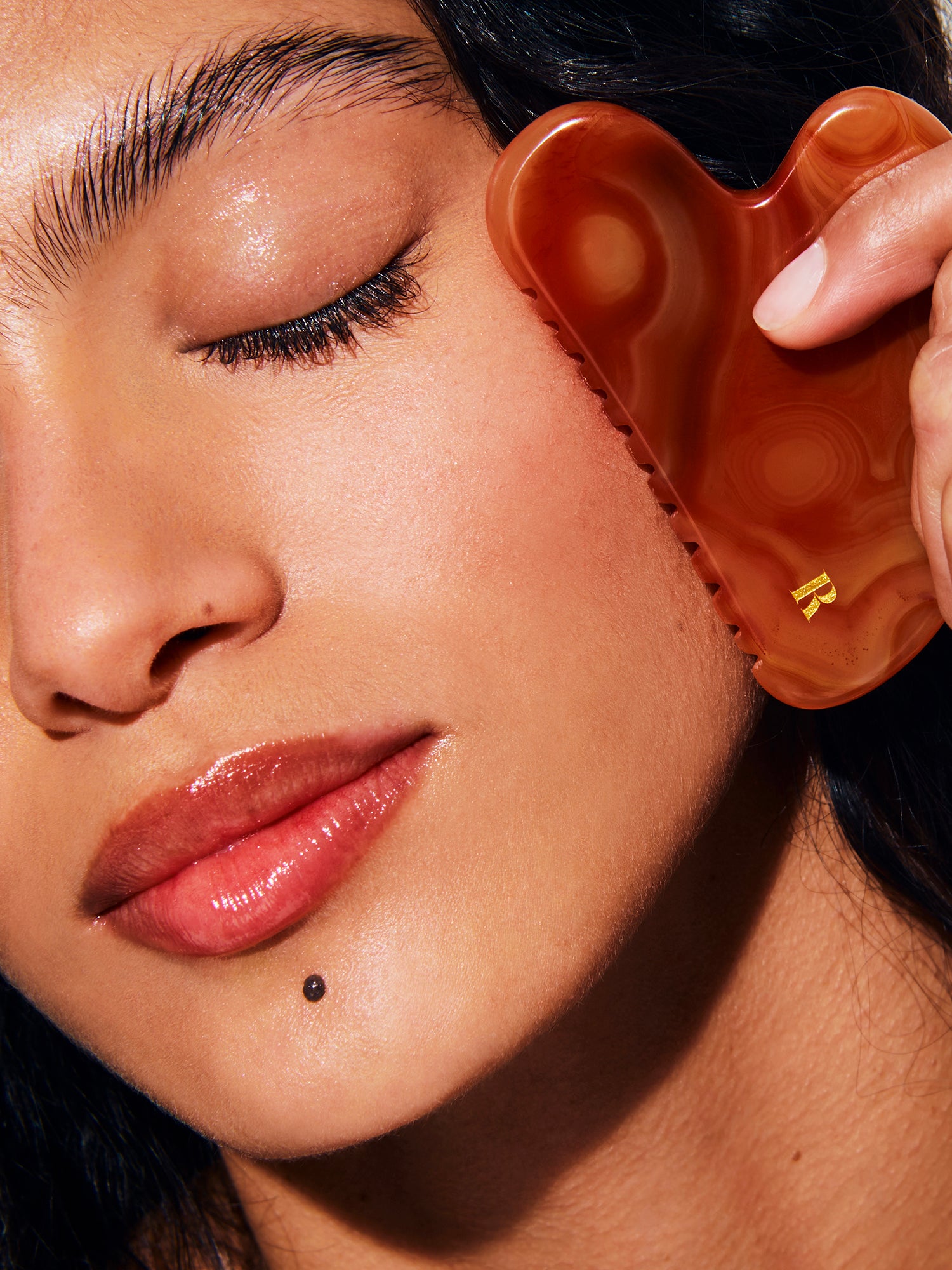 Carnelian gua sha