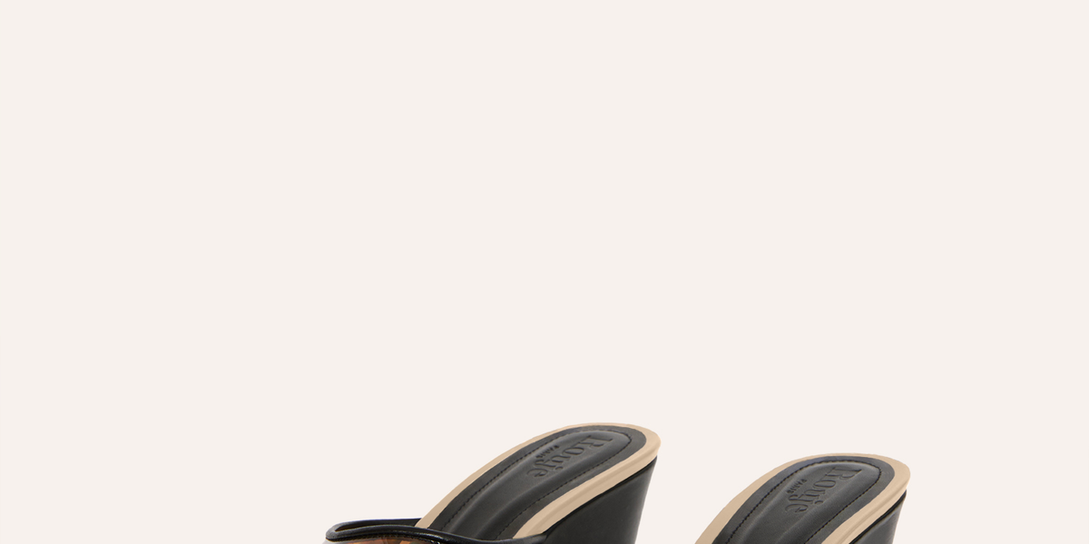 Tortoiseshell print mules - Natty | Rouje