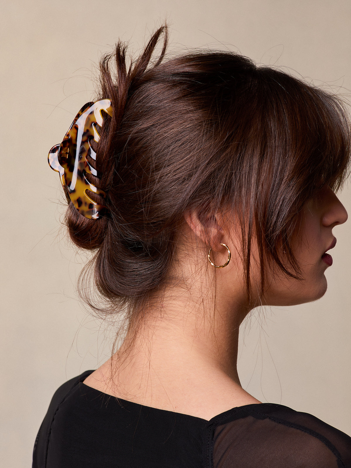 Barrette Pince à Cheveux Vintage – Métal Fantaisie – Fabrication Française (occasion)
