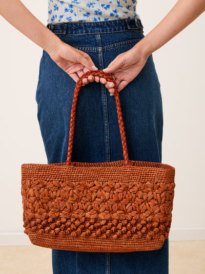 SQUARE basket bag
